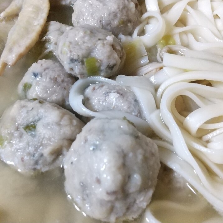身体に優しい♪白菜・手羽先といわしのうどん鍋